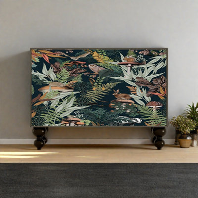 Armoire de rangement à double porte Forest Animal