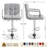 Pete Swivel Upholstered Adjustable Height Counter Stools-1820252855