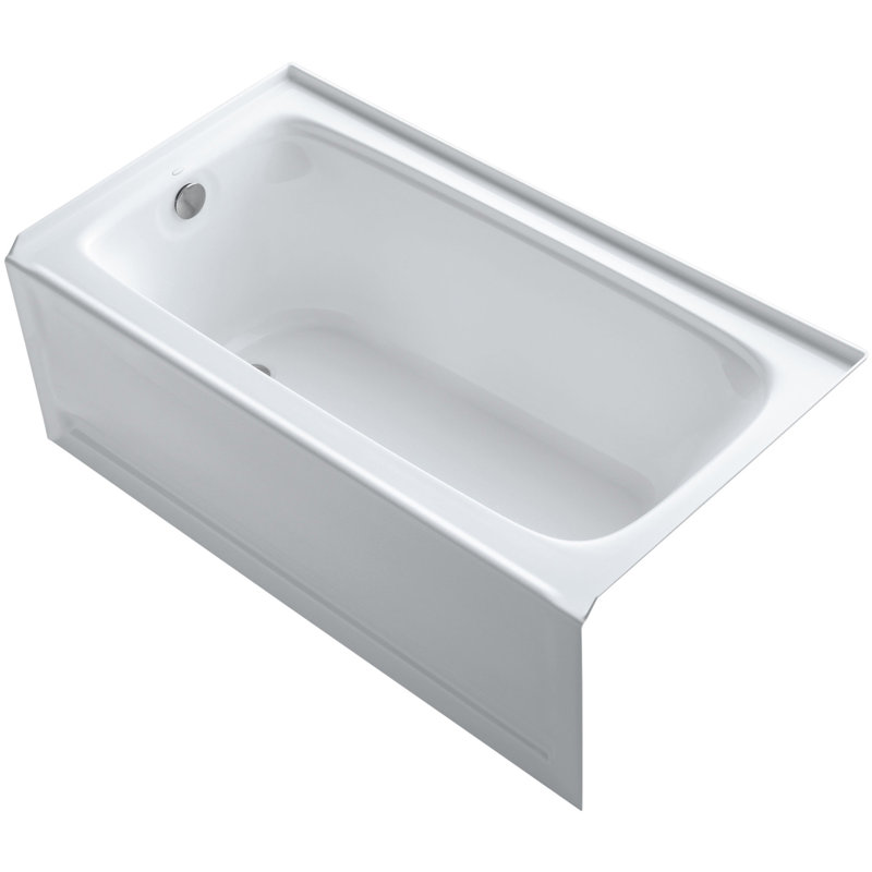 Baignoire de trempage 60 "x 32" Bancroft, Blanc, Gauche