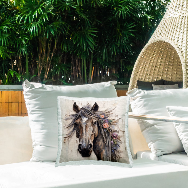 Indoor/Outdoor Throw Pillow