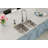 Lustertone 31.25" L x 20.5" W Double Basin Undermount Kitchen Sink Kit with Perfect Drain