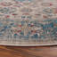 Tapis oriental bleu marine / beige / ivoire Rumsey-1446389261