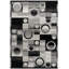 Tapis gris à motif abstrait Dillup-Jones-28940857
