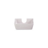 Le Creuset Stoneware Signature Cocktail Napkin Holder 6 In Shallot