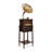 Brownness+Gold Free Form Solid Wood+Copper Media Players