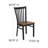 Oliverson School House Back Metal Restaurant Chair-23840621
