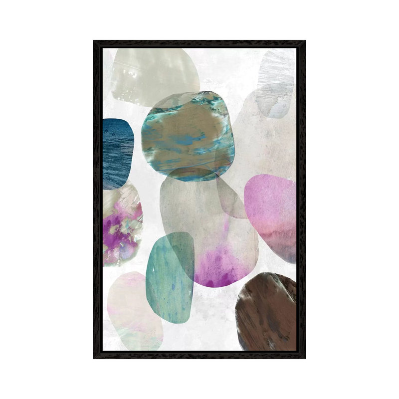 Marble III by Tom Reeves - Gallery-Wrapped Canvas Giclée on Canvas, 101.6 cm H x 66.04 cm W, Black Framed