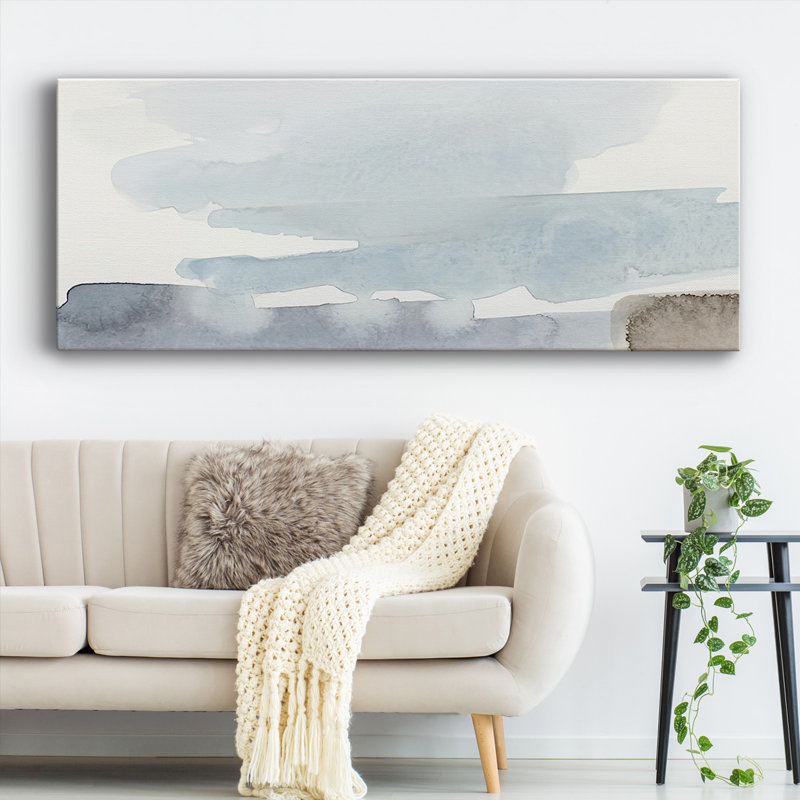 Toile tendue Coastal Tones I-Gallery, H 20 po x l 50 po x P 1,5 po