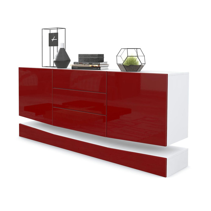 Sideboard Mccool, Burgundy