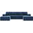 Chenille bleue marine est en rupture de stock