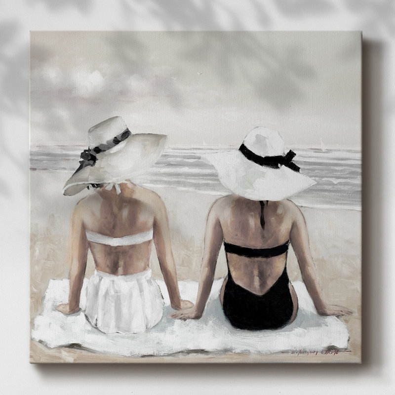 Soaking Up Sun-Gallery Wrapped Canvas, H 24 po x l 24 po