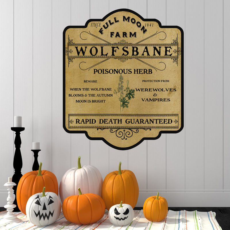 Text & Numbers Wall Decal