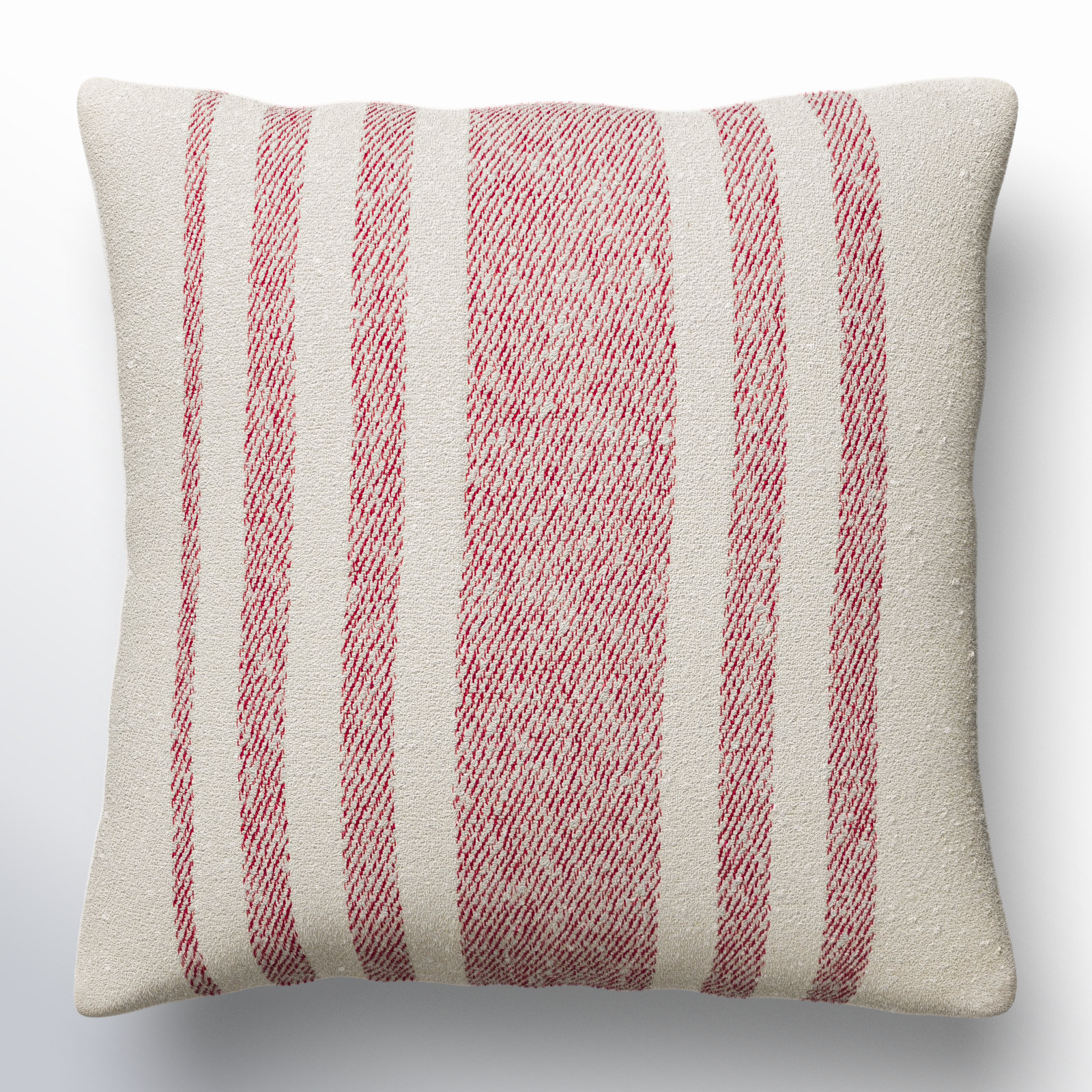 Sorden Cotton Pillow Cover, Coral, 22" x 22", Pillow Cover Only - No Insert