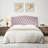 Queen Upholstered Headboard Only, Button Tufted Velvet Headboard, Wall Mountable, Easy Assembly-Pink-1881806567
