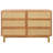 Andreq 46.93'' W 6-Drawer Double Dresser-701655531