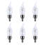 4 Watt LED - Flex Gray Coil Filament - CA11 - Candelabra Base - 2700K CCT - Clear - 120 Volt