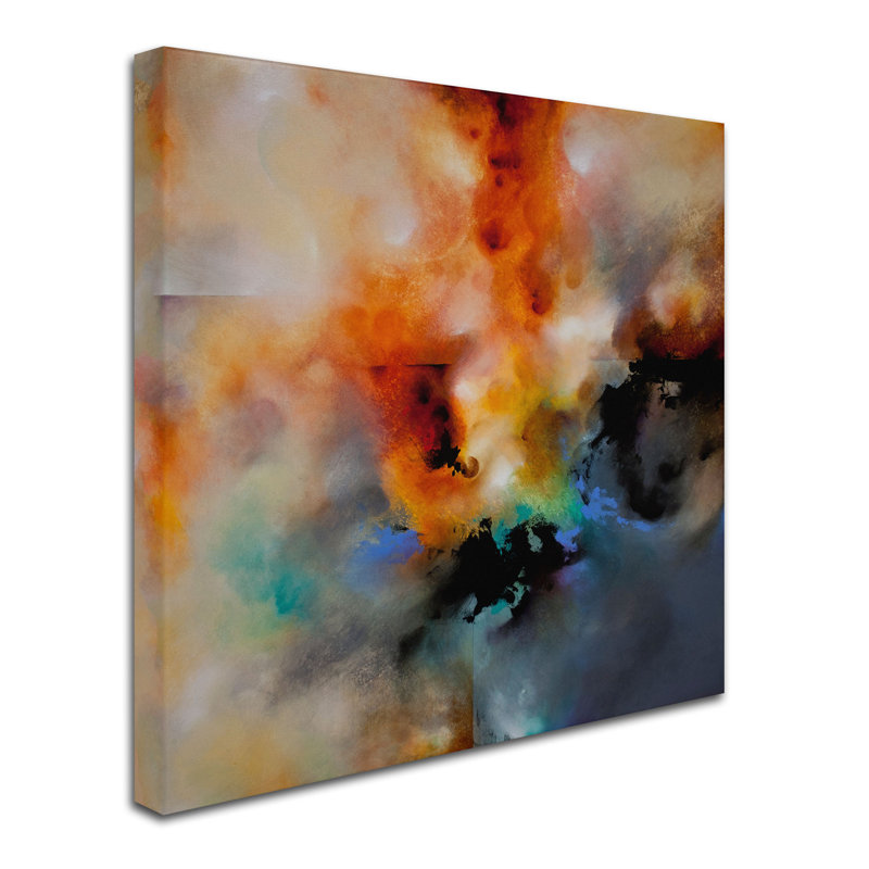 « magic sky » par ch studios, reproduction d’art sur toile tendue, H 35 po x l 35 po x P 2 po