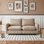 Upholstered 69 " Fabric Loveseat-1089615832