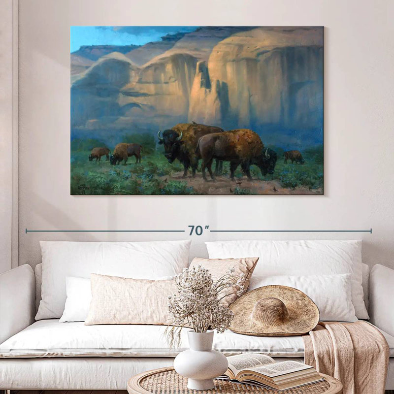 The Classic West, 34" H x 51" W
