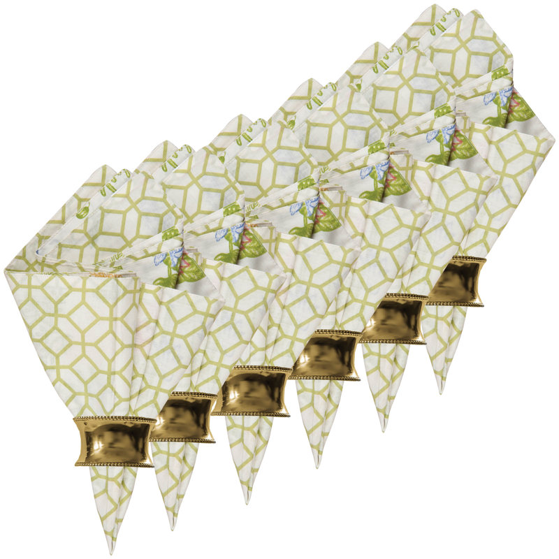 Serviette en coton Gettys Jeanette