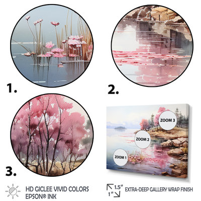 Tranquil Oasis III sur toile