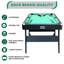 RACK Drogon 5.5-Foot Folding Billiard/Pool Table-52971410