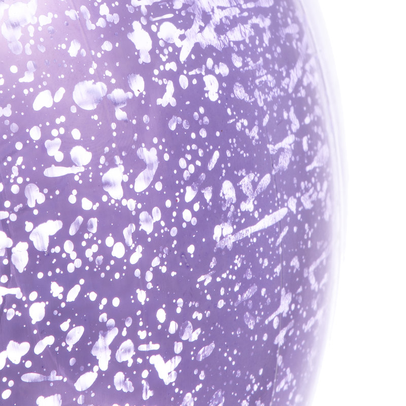 Ornement boule de mercure brillant, Lavande