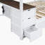 Bunk Bed With Trundlestorage AND Deskwalnut-1925016891