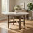 Karsen Round Dining Table in Rustic Oak