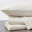 Ensemble de draps en percale organique froissé-27425009-27425012