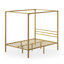 Toulouse Metal Platform Bed frame with Canopy Frame-59905131-59905134