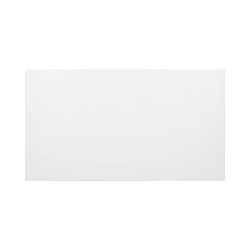 Elite Global Solutions Melamine Platter, White, 0.5" H x 24" W x 13.5" D