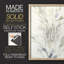 Reproduction encadrée FLORAL Series DCxxxiv - bois massif-815100602