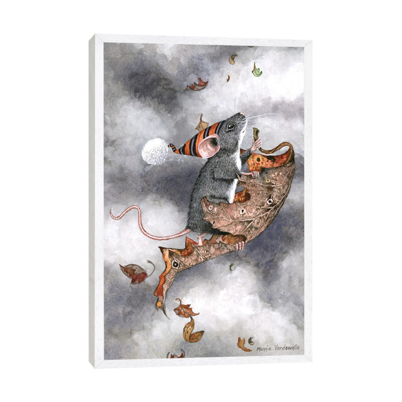 Henrietta Rising 1 Piece Painting on Canvas, 66.04 cm H x 45.72 cm W, White Framed