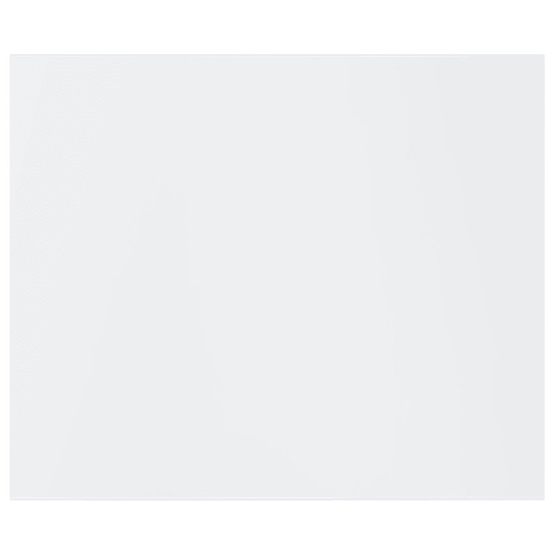 Adiyan 1.5cm H Bookcase, 1.5cm H x 60cm W x 50cm D, High Gloss White