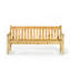 Lexi Solid Wood Pine Outdoor Bench-1010701910-1010701896