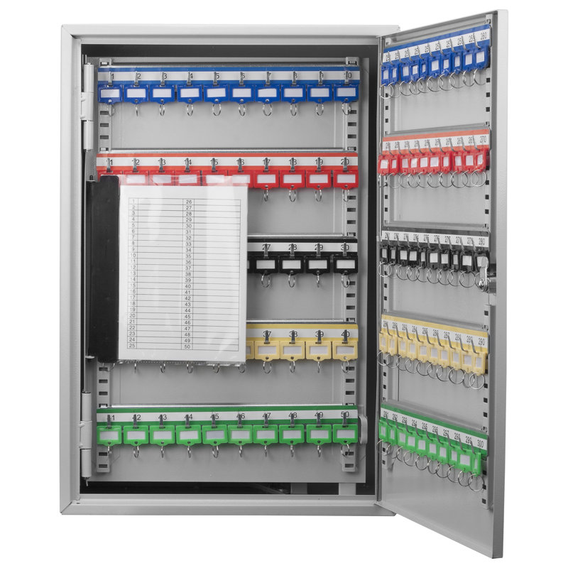 300 Key Adjustable Key Cabinet With Key Lock