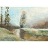Autumn Breeze Print by Sara Brown
