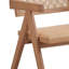 Fauteuil beige et naturel (ensemble de 2)
