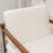 Khelani Upholstered Armchair with Metal Base-680318623