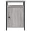 Gibby 40cm W Iron Bedside Table-1453505703
