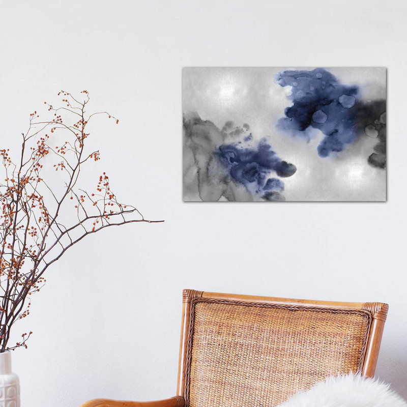 Tempting In Indigo by Lauren Mitchell - Wrapped Canvas Print, 30.48 cm H x 45.72 cm W