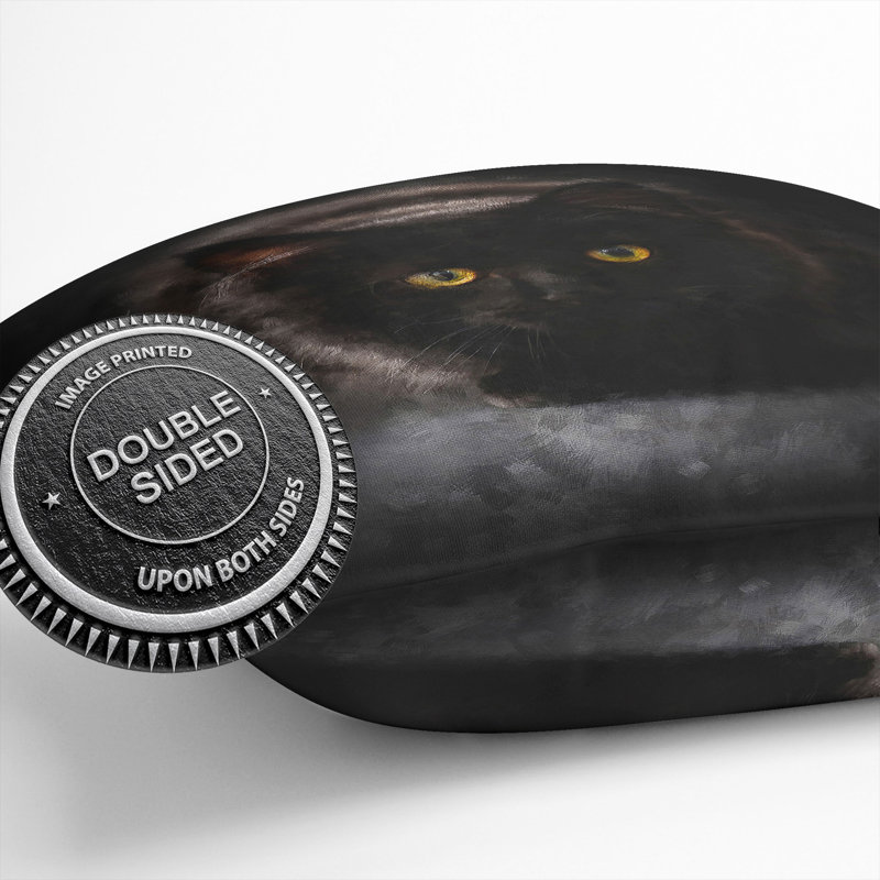 Square Throw Cushion, 40cm H x 40cm W x 15cm D