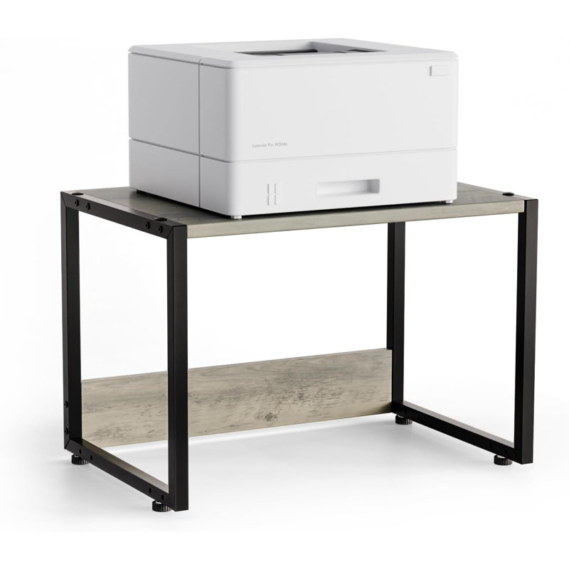 17.72" Printer Stand, Washed Gray