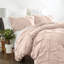 Ensemble de housse de couette texturée Pinch Pleat-263947593-263947601