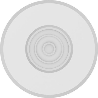 Standard Grayson Bullseye Rosette with Beveled Edge