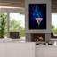 «Flamming Jesus» par Epic Portfolio, art mural sur toile-933006297