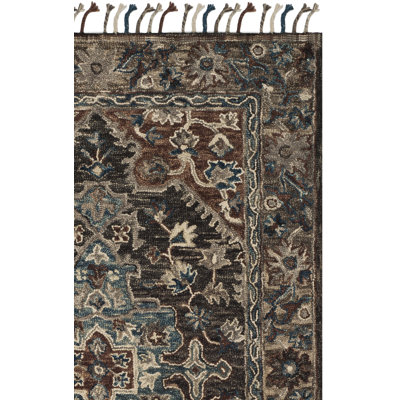 Vahakn Hand Tufted Wool Oriental Rug