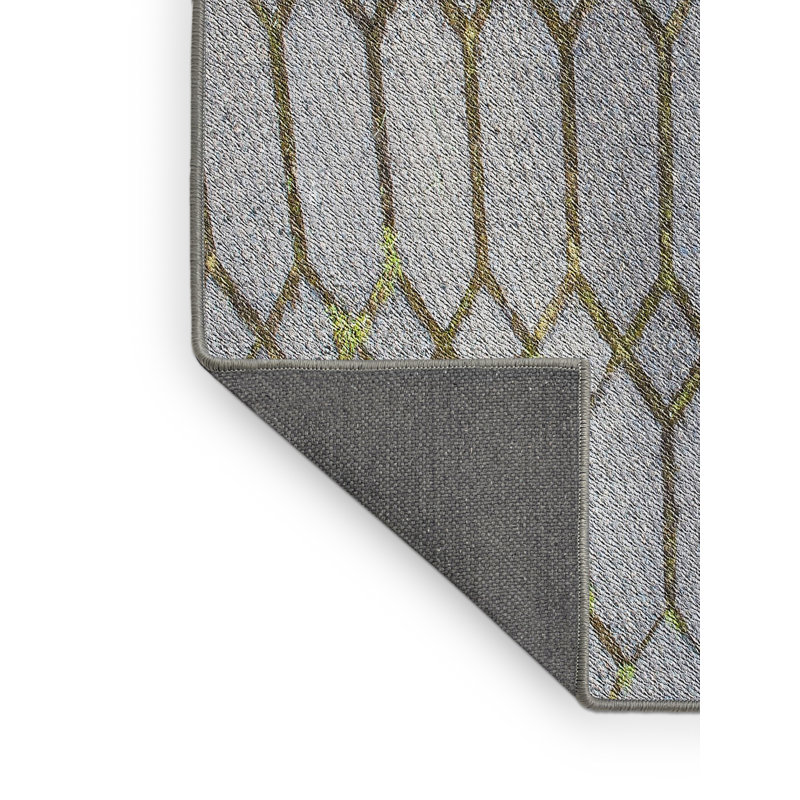 Tapis gris Power Loom, Rectangle 7 pi x 9 pi