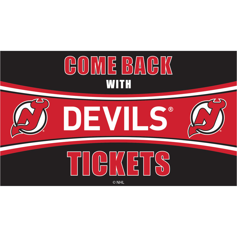 Paillasson en PVC, NHL New Jersey Devils
